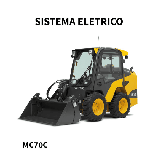 SISTEMA ELETRICO DIAGRAMA MINI CARREGADEIRA  MC70C Volvo