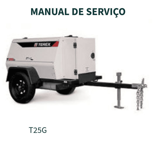 MANUAL DE SERVIÇO GERADOR T15G & T25G TEREX