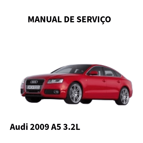 MANUAL DE SERVIÇO MOTOR Audi A5 2009 3.2L  CALA