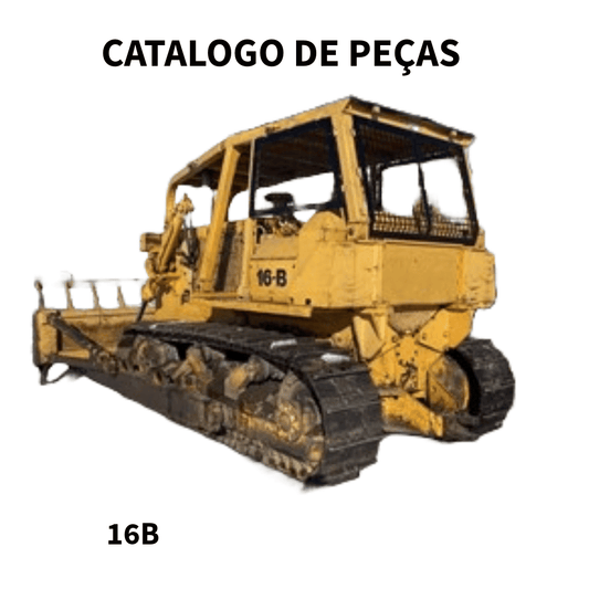 CATALOGO DE PEÇAS TRATOR DE ESTEIRA 16B FIAT ALLIS 1989