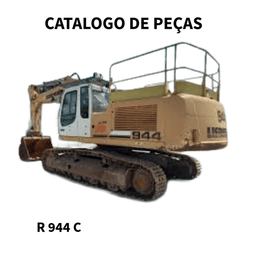 CATALOGO DE PEÇAS ESCAVADEIRA R 944 C-EW 793 40314 LIEBHERR