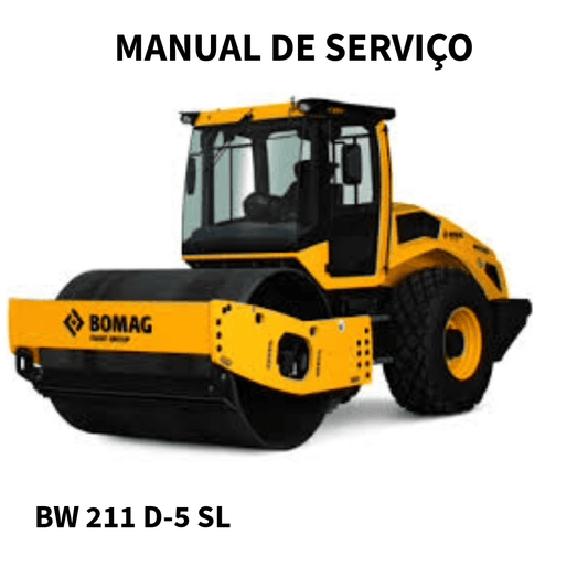 MANUAL DE SERVIÇO  ROLO COMPACTADOR BW 211 D-5 SL BOMAG