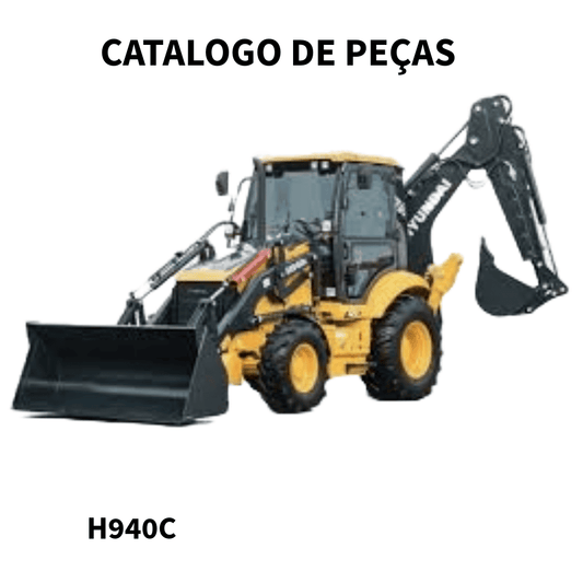 CATATLOGO DE PEÇAS RETROESCAVADEIRA H940C HYUNDAI 2013