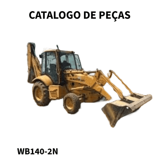 CATALOGO DE PEÇAS  RETROESCAVADEIRE WB140-2N KOMATSU