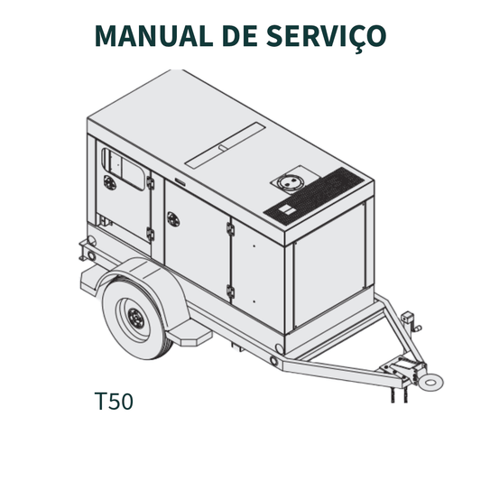 MANUAL DE SERVIÇO GERADOR T50 TEREX