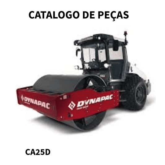 CATALOGO DE PEÇAS ROLO COMPACTADOR 25D DYNAPAC 2018