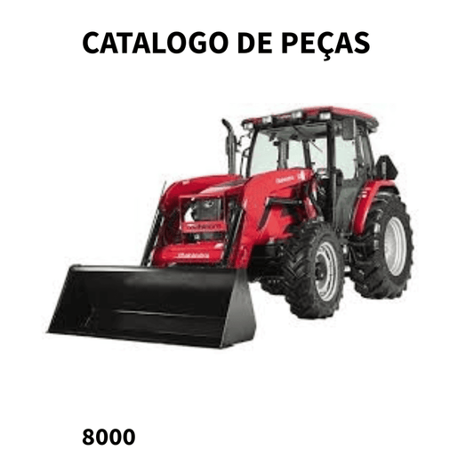 CATALOGO DE PEÇAS TRATOR 8000 MAHINDRA RISE 2014