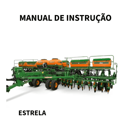 MANUAL DE INSTRUÇÕES PLANTADORA ESTRELA STARA