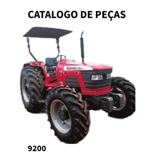 CATALOGO DE PEÇAS TRATOR 9200 MAHINDRA RISE 2014