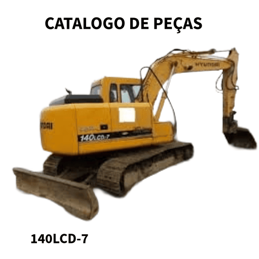 CATALOGO DE PEÇAS ESCAVADEIRA 140LCD-7 HYNDAI