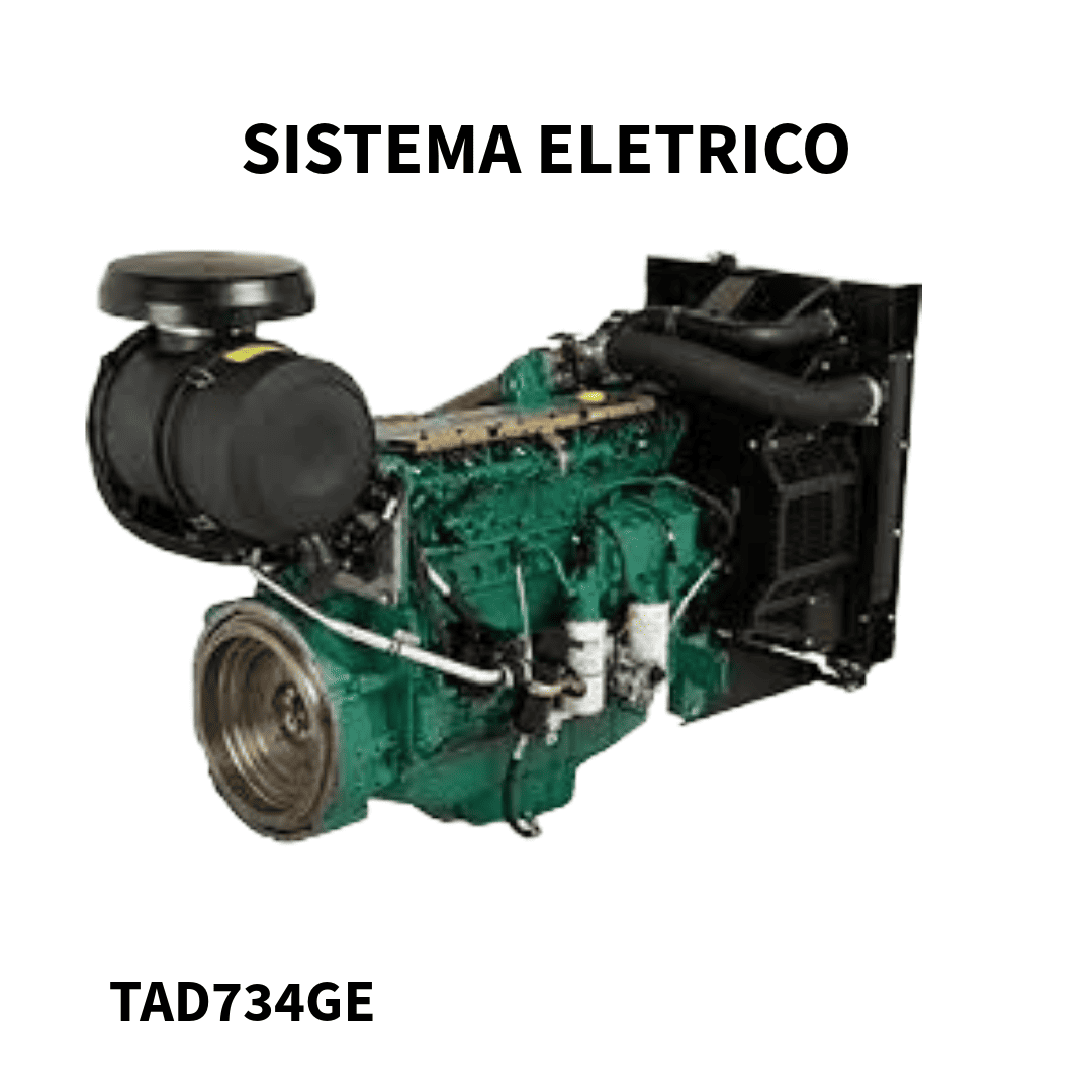 SISTEMA ELETRICO MOTOR TAD734GE VOLVO