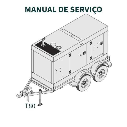 MANUAL DE SERVIÇO GERADOR T70/T80 TEREX