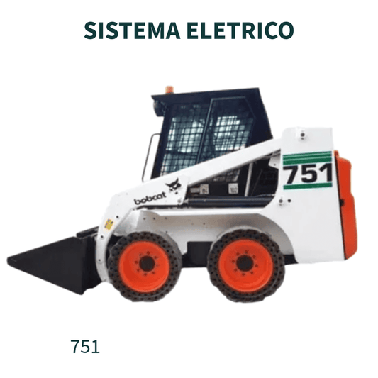 SISTEMA ELETRICO MINI CARREGADEIRA 751 BOBCAT