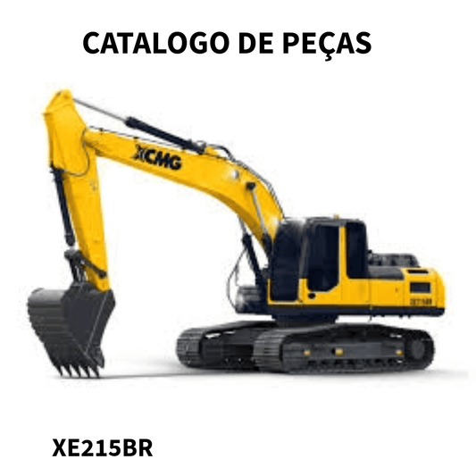 CATALOGO DE PEÇAS ESCAVADEIRA XE215BR  XCMG
