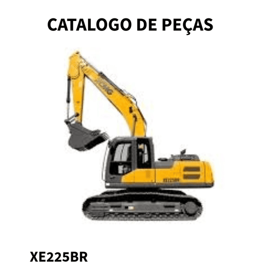 CATALOGO DE PEÇAS ESCAVADEIRA XE225BR  XCMG