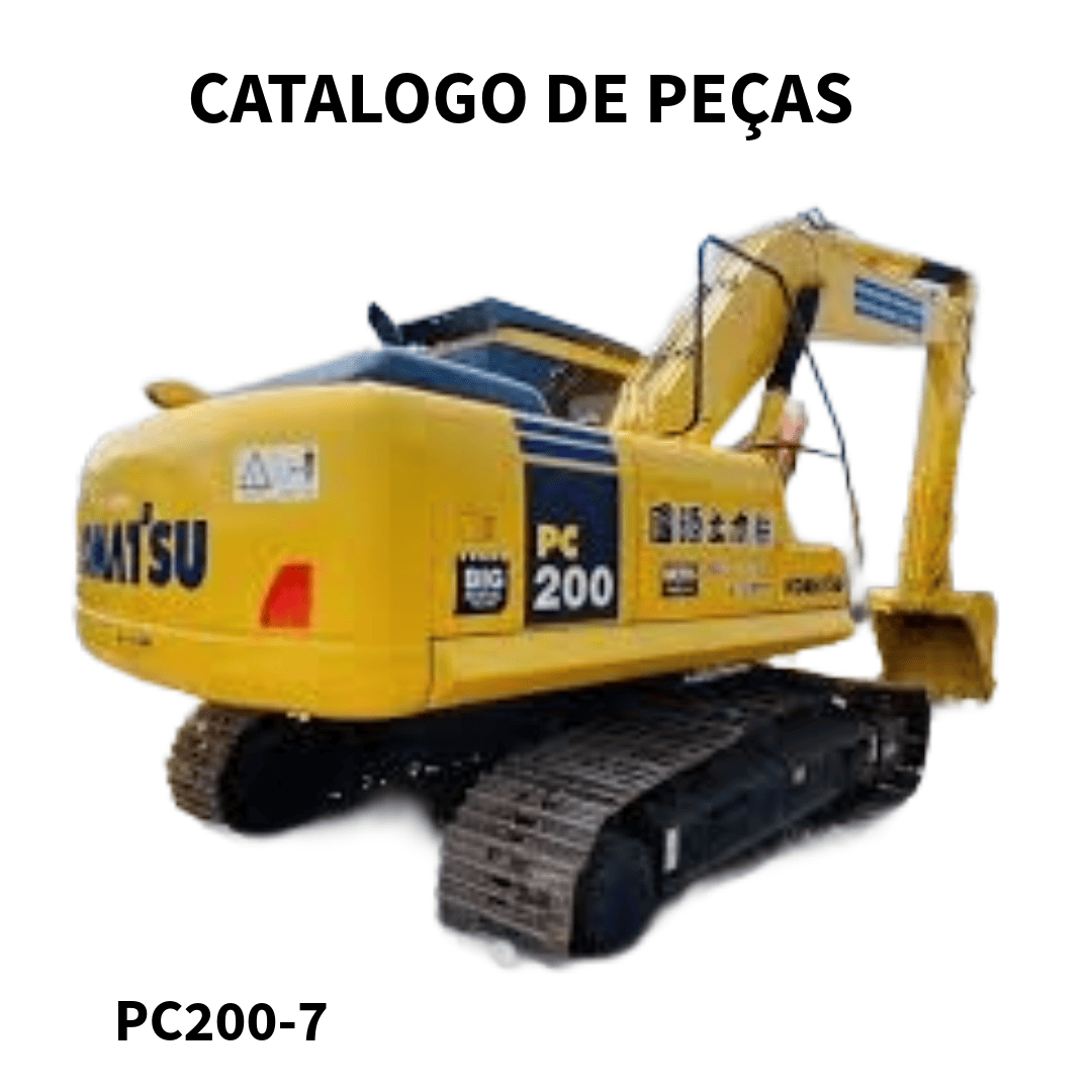 CATALOGO DE PEÇAS ESCAVADEIRA PC200-7 S/N J30001-UP KOMATSU