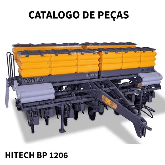CATALOGO DE PEÇAS PLANTADORA  ADUBADORA  PNEUMATICA HITECH BP 1206 VALTRA