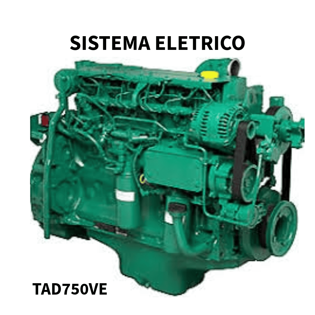 SISTEMA ELETRICO MOTOR TAD750VE VOLVO