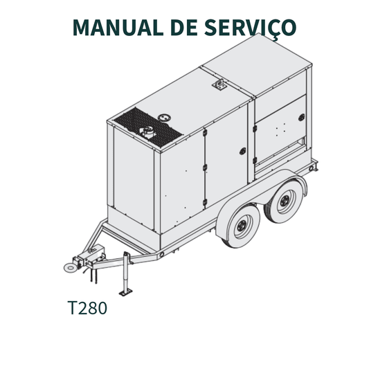 MANUAL DE SERVIÇO GERADOR T270/T280  TEREX