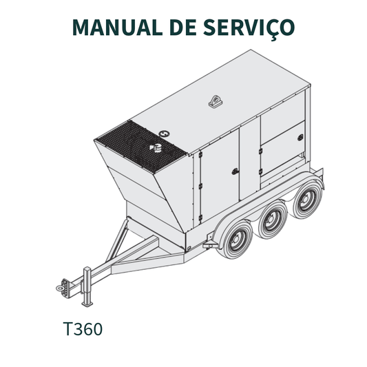 MANUAL DE SERVIÇO GERADOR T360 TEREX