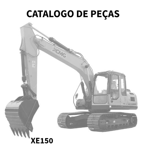 CATALOGO DE PEÇAS ESCAVADEIRA XE150 XCMG
