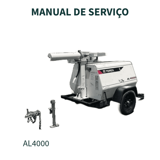 MANUAL DE SERVIÇO TORRE DE ILUMINAÇÃO AL4/AL4000 TEREX