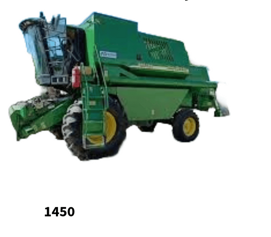 MANUAL DE OPERAÇÃO COLHEITADEIRAS 1450, 1550, 1450 CWS, 1550 CWS, 1450 WTS E 1550 WTS JOHN DEERE