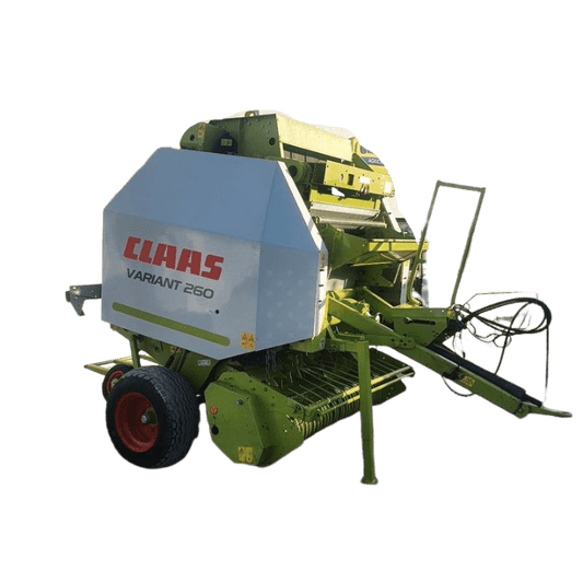 MANUAL SISTEMA HIDRAULICO VARIANT 260/280 CLAAS