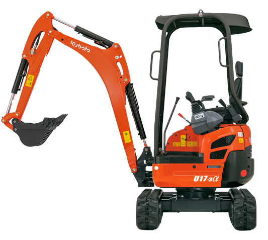 MANUAL DE OPERAÇÃO MINI ESCAVADEIRA U17-3 KUBOTA