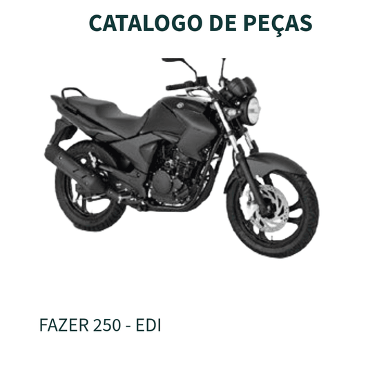 CATALOGO DE PEÇAS MOTO YS250 Edição LIMITADA (44CC) 2014  YAMAHA