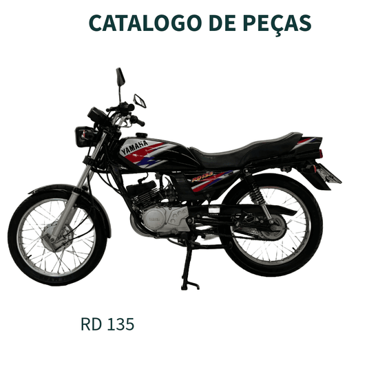 CATALOGO DE PEÇAS MOTO RD135´89 1989 YAMAHA