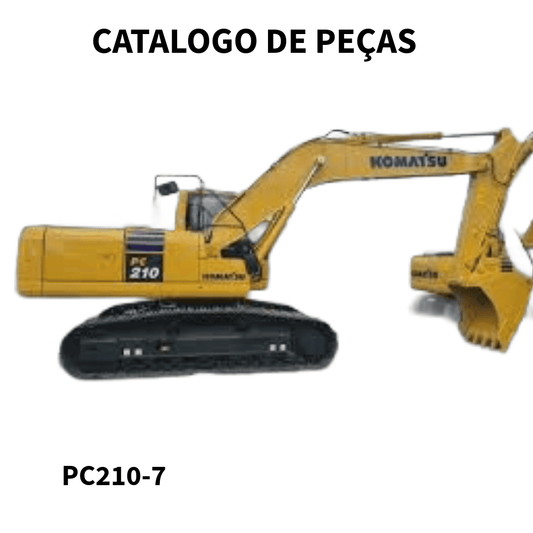 CATALOGO DE PEÇAS ESCAVADEIRA PC210-7 KOMATSU