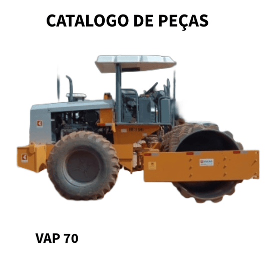 CATALOGO  DE PEÇAS ROLO COMPACTADOR VAP 70 MULLER  2006