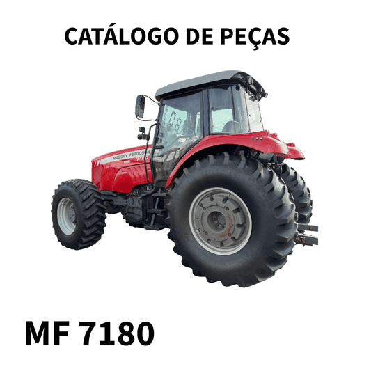 CATALOGO DE PEÇAS TRATOR MF7180 MASSEY FERGUSON