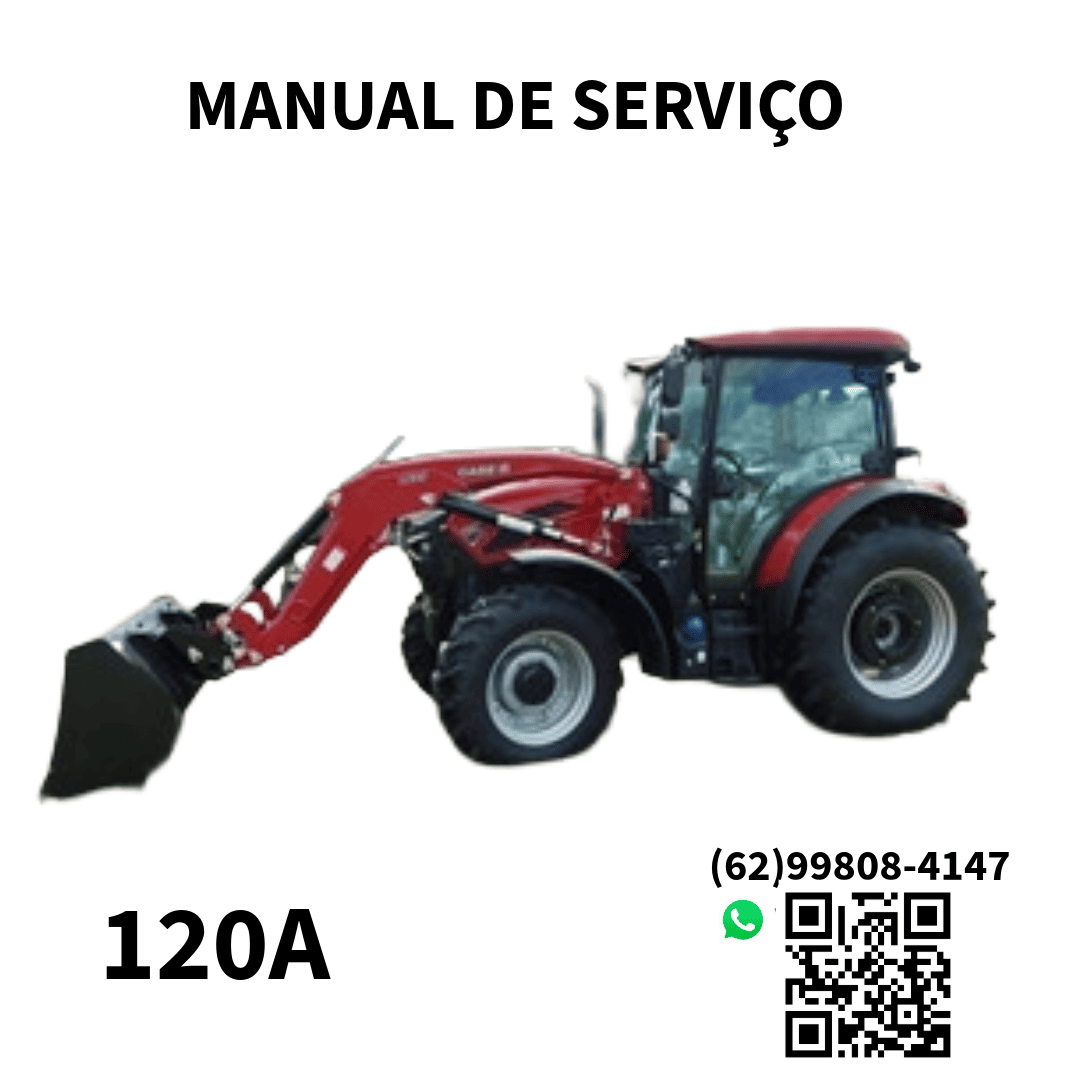 MANUAL DE SERVIÇO TRATOR  FARMALL 120A CASE