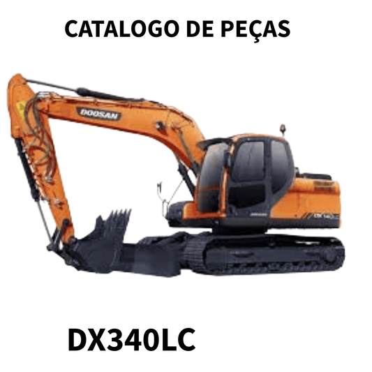 CATALOGO DE PEÇAS ESCAVADEIRA DX340LC DOOSAN