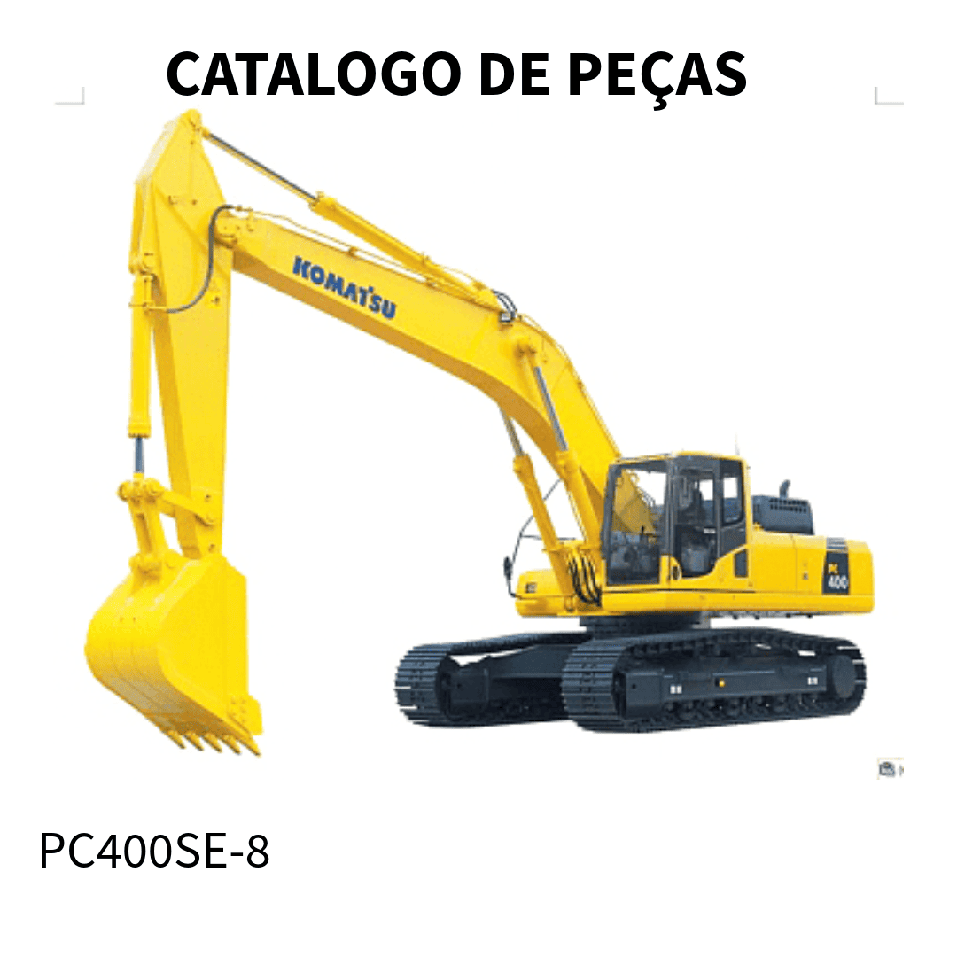 CATALOGO DE PEÇAS ESCAVADEIRA PC400SE-8 KOMATSU