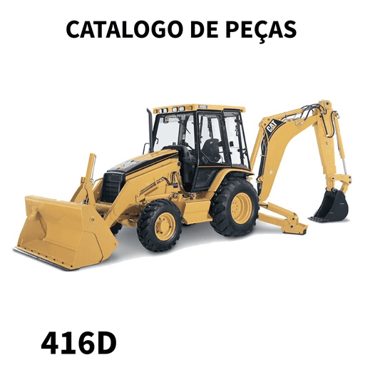 CATALOGO DE PEÇAS  RETROESCAVADEIRA 416D CATERPILLAR 2004
