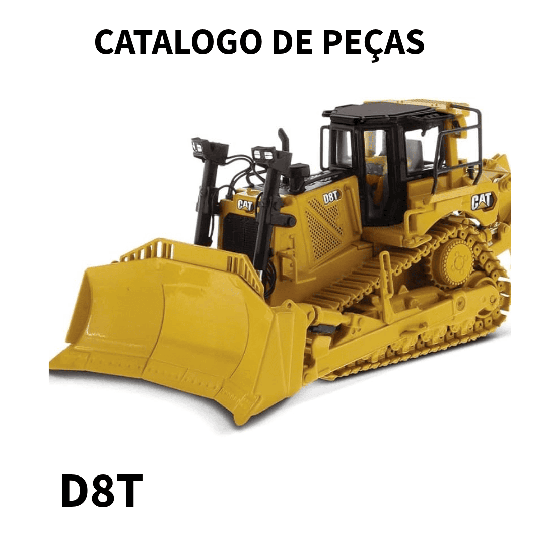 CATALOGO DE PEÇAS  TRATOR DE ESTEIRA D8T CATERPILLAR