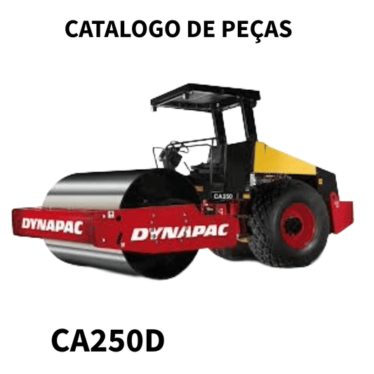 CATALOGO DE PEÇAS ROLO COMPACTADOR CA250D DYNAPAC
