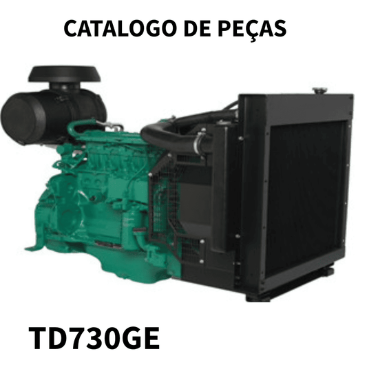 CATALOGO DE PEÇAS MOTOR TAD730GE VOLVO PENTA