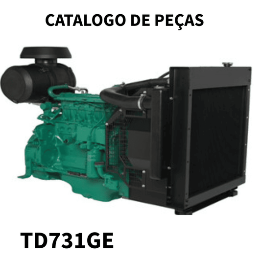 CATALOGO DE PEÇAS MOTOR TAD731GE VOLVO PENTA