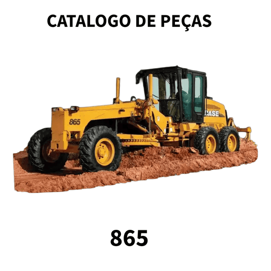 CATÁLOGO DE PEÇAS MOTONIVELADORA 865 CASE