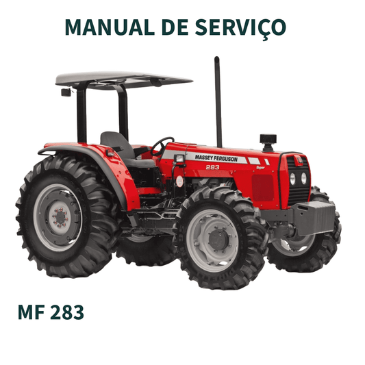 MANUAL DE SERVIÇO TRATOR MF 283 MASSEY FERGUSSON