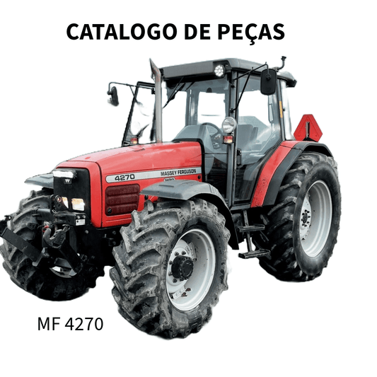 CATALOGO DE PEÇAS TRATOR MF 4270 MASSEY FERGUSON 2001 k37008