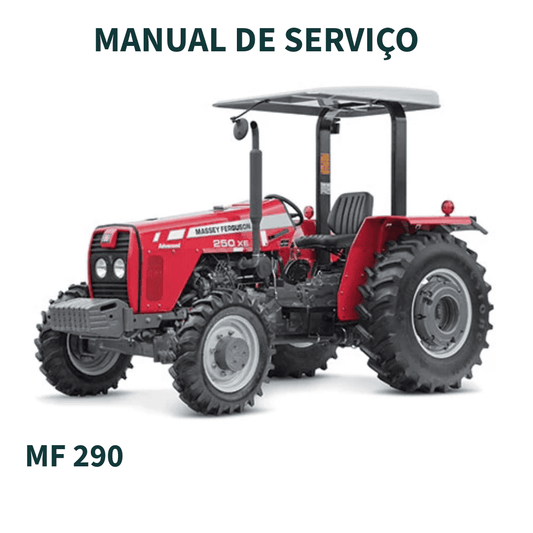 MANUAL DE SERVIÇO TRATOR MF 290 MASSEY FERGUSSON