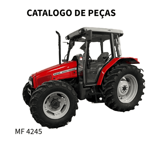 CATALOGO DE PEÇAS TRATOR MF 4245 MASSEY FERGUSON 2001   K37008
