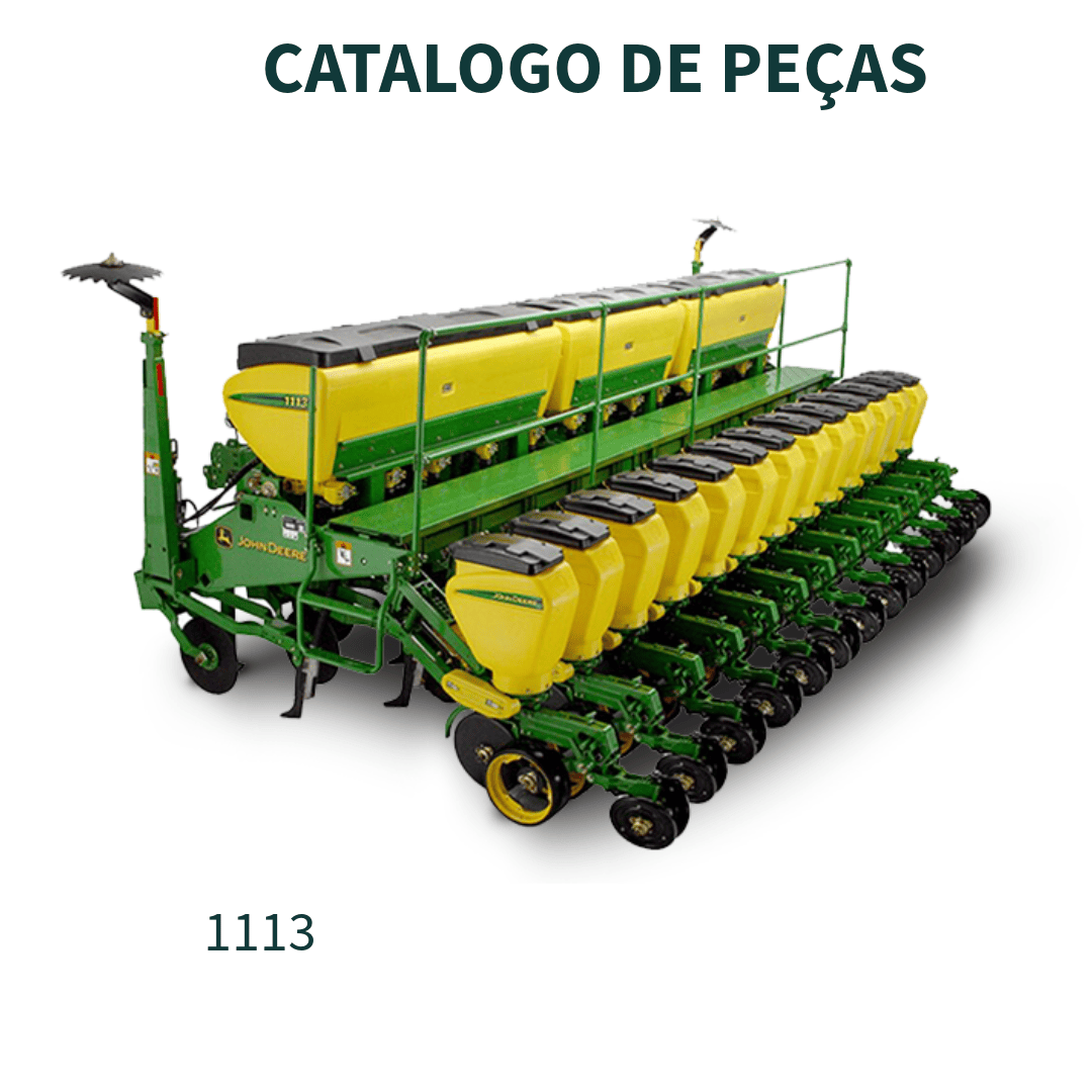 CATALOGO DE PEÇAS PLANTADEIRA 1113  2014 JOHN DEERE