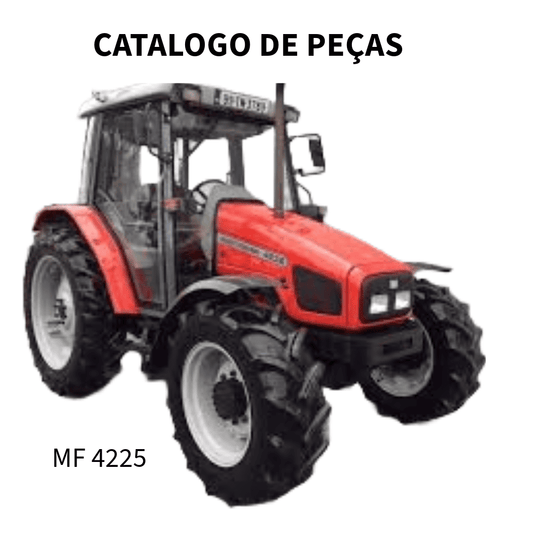 CATALOGO DE PEÇAS TRATOR MF 4225 MASSEY FERGUSON 2001 K37008
