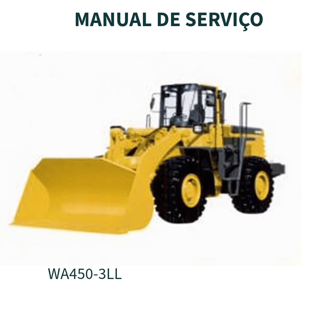 MANUAL DE SERVIÇO CARREGADEIRA WA450-3LL KOMATSU